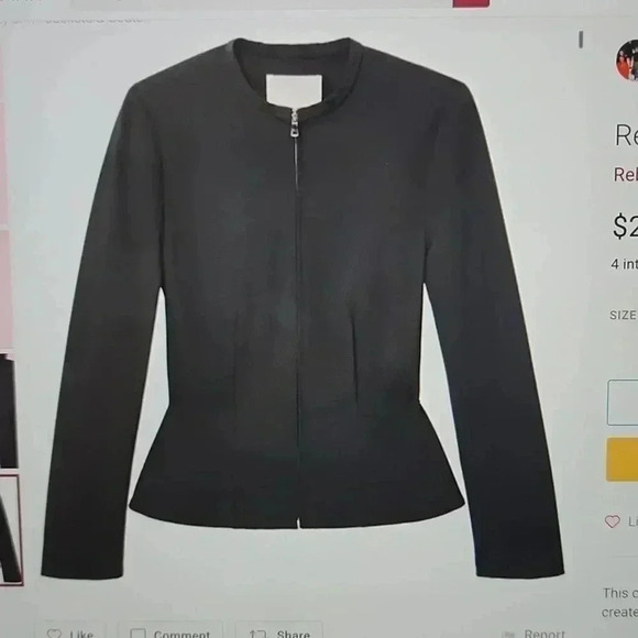 REBECCA TAYLOR JACKET - Picture 1 of 4